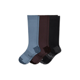 Men's Medical Grade Compression Knee High Sock 3-Pack (20-30mmHg)