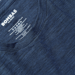 Men's Merino Wool Blend Crew Neck Long Sleeve T-Shirt