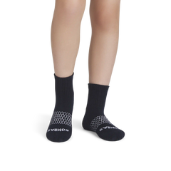 Youth Solids Quarter Sock 4-Pack