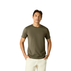 Men's Pima Cotton Slim Crew Neck T-Shirt 3-Pack