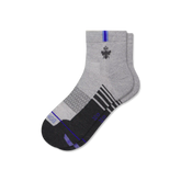 Women's Merino Wool Blend Run Quarter Socks