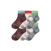 Women's Merino Wool Blend Hiking Calf Sock 6-Pack