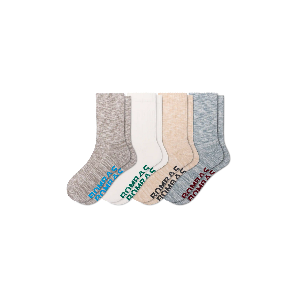 Men's Summer Ragg Half Calf Sock 4-Pack