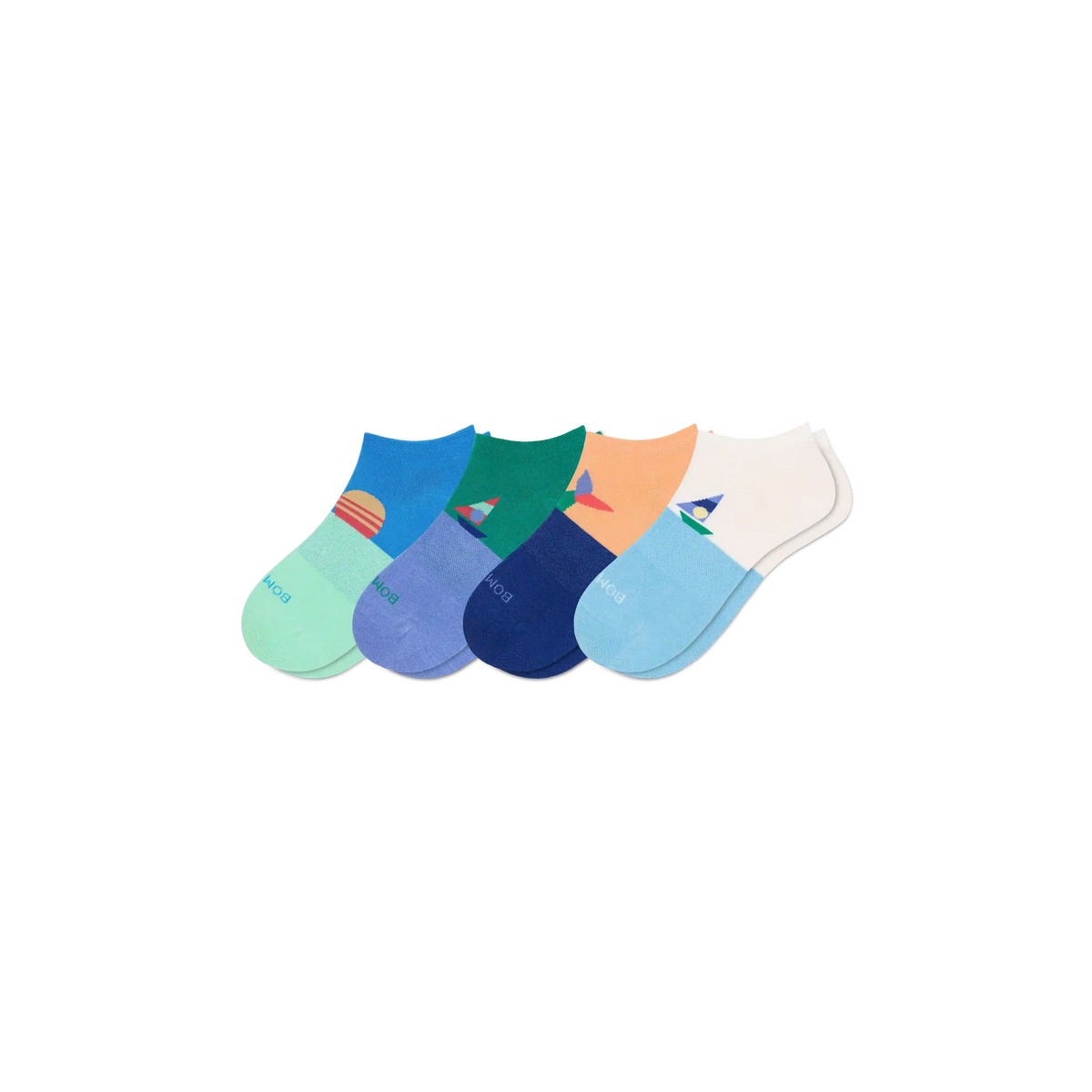 Youth Lightweight Ankle Sock 4-Pack
