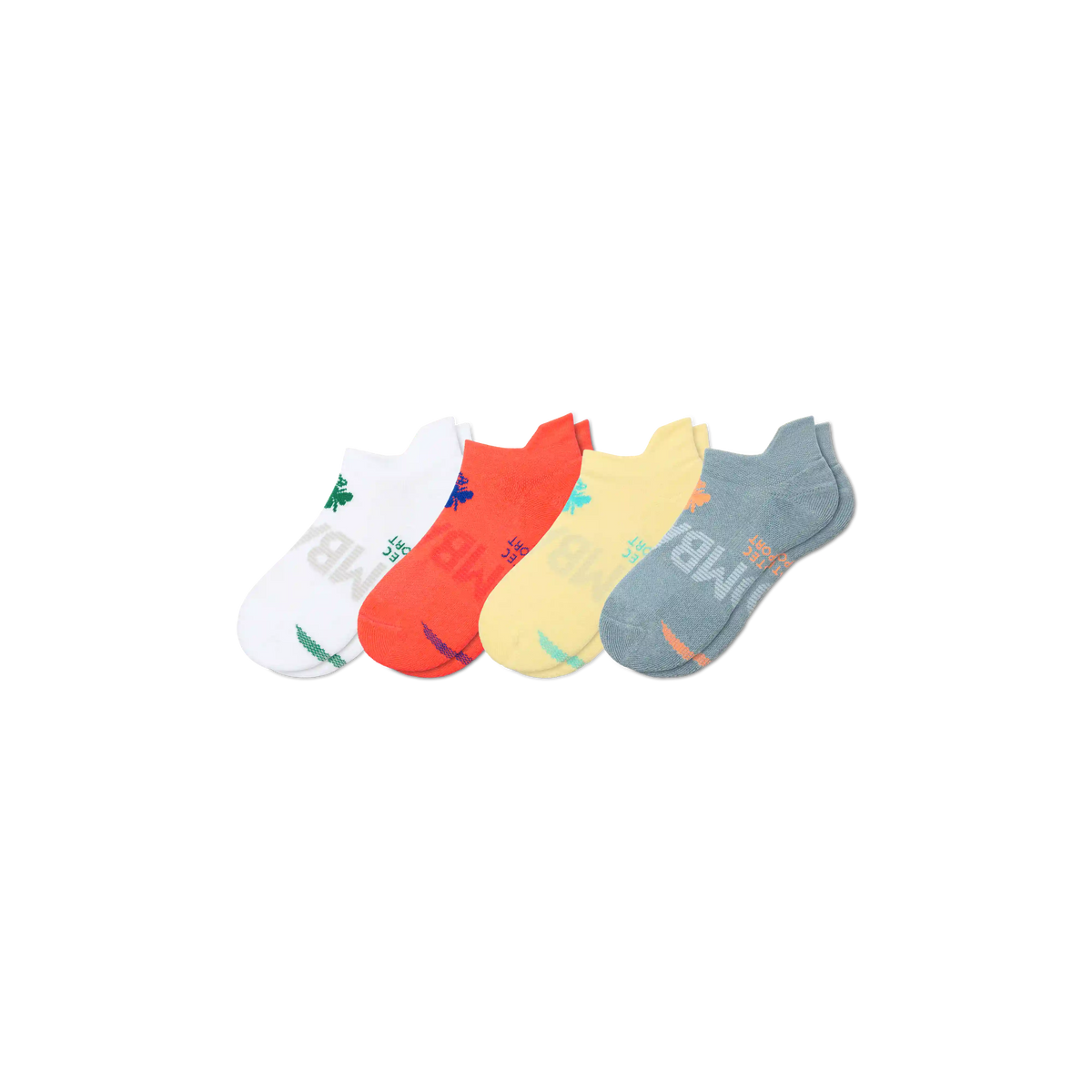 Youth All Sport Ankle Sock 4-Pack