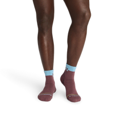 Men's Merino Wool Blend Hiking Quarter Sock 6-Pack