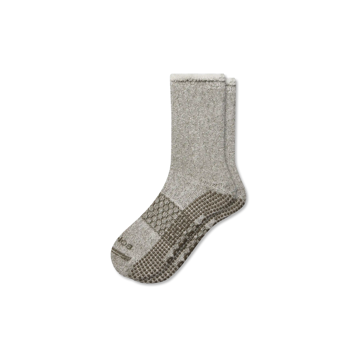 Women’s Roll-Top Merino Blend Gripper House Sock