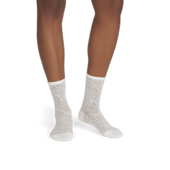 Women’s Floral Lace Half Calf Socks