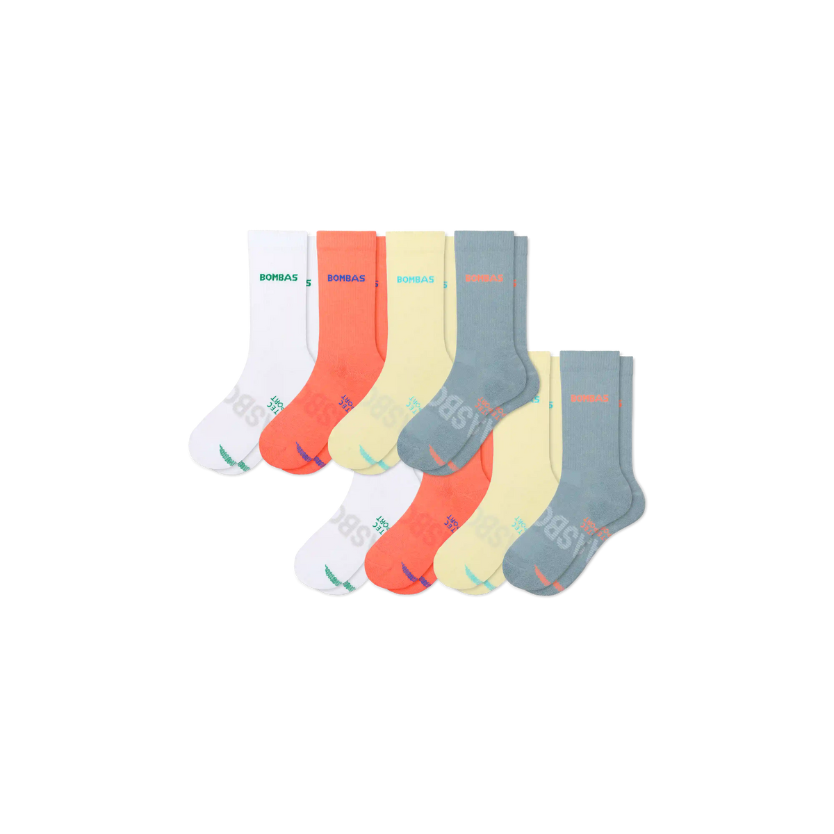 Youth All Sport Calf Sock 8-Pack