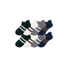 Men's Solids Ankle Sock 8-Pack