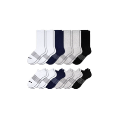 Men's Calf & Ankle Sock 12-Pack