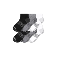 Men's Merino Wool Blend Half Calf Sock 8-Pack