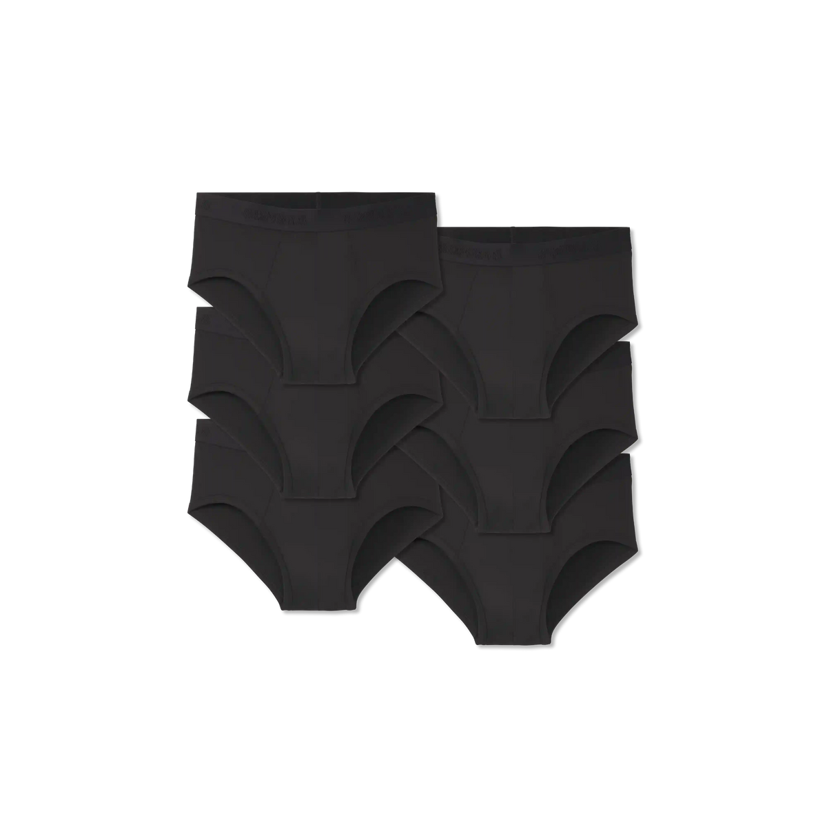 Men's Cotton Modal Blend Flyless Brief 6-Pack