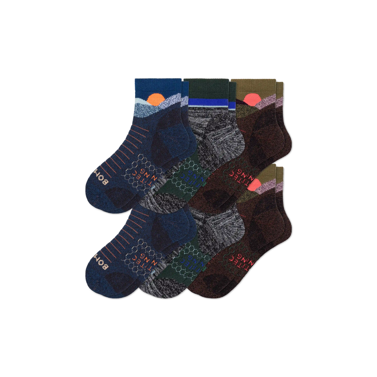 Women's Hiking Quarter Sock 6-Pack